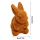 thumbnail image 3 of Decoraciones de Pascua Interior,Grass Easter Furry Flocked Bunny Miniatures Standing Moss Garden Decoración del hogar, 3 of 8