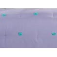 thumbnail image 4 of Better Homes & Gardens Kids Pom Pom Comforter Set with Two Decorative Pillows, Twin, Lavender, Polyester, 4 of 5