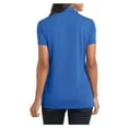 thumbnail image 2 of Yellow Rooster Women's Cotton Touch Performance Polo T-Shirt Strong Blue 3XL, 2 of 6