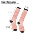 thumbnail image 5 of Balery Rose Gold Glitter Fun Novelty Socks Men'S Women'S Crew Socks Funny Crazy Novelty Socks Quirky And Cool Socks, 5 of 9