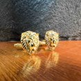 thumbnail image 2 of BeBajrang Poised Royal Lion Cufflink Set, 2 of 5