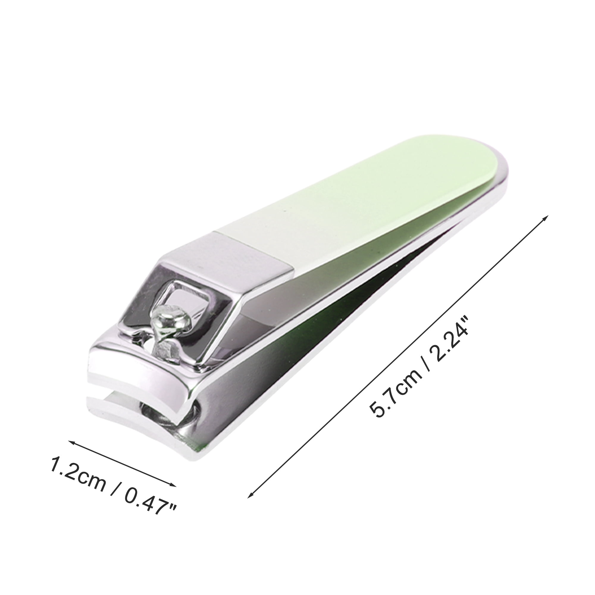 Unique Bargains 7pcs Fashion Nail Clipper Kit 2.24"x 0.47"x 0.59" Gradient Green
