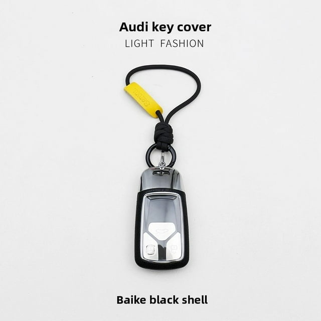 Car Key Fob Cover Case Protector For 2024 Audi Q7L Key Fob Cover A6L Q4 E Tron A8 Q8 2025 Key Case