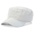 thumbnail image 5 of Unisex Hat Flat Top Long Brim Decorative Sunscreen Baseball Plain Cap Headwear, 5 of 7