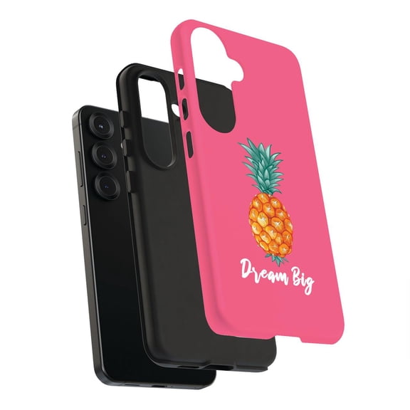 For Samsung Galaxy S21 Ultra, Dual-Layer, Pineapple 03 Print, USA