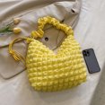 thumbnail image 4 of Bolsa De Hombro Bolso De Hombro Bolso de mano para mujer, bonito bolso de compras de gran capacidad, bandolera (amarillo), 4 of 9