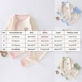 thumbnail image 4 of CAUYDY 12M 18M 24M 1T 2T Newborn Baby Pjs for Boys Toddler Fall Winter Clothes Set Long Sleeved Shirt and Elastic Pants 2 Piece Infant Outfits Cute Sizes 18-24 Months,Light Green, 4 of 8