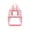 Pink, variant on Grey Large Capacity Transparent Pvc Backpack With Handle For Travel School Beach And Commuting