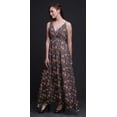 thumbnail image 4 of Bimba Floral Printed Women Long Maxi BeachÂ&nbsp;DressÂ&nbsp;Strappy Summer Resort Wear-Small, 4 of 5