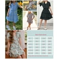 thumbnail image 7 of ONLYSHE Girls Casual Maxi Floral Dress Long Sleeve Holiday Sundress Dresses for 5-17 Years, 7 of 7