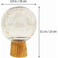 thumbnail image 2 of Crystal Ball Night Lamp USB Rechargeable Bedside Lamp, 2 of 5