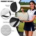 thumbnail image 6 of KUIFORTI Cute Starfish Golf Cart Seat Blanket Covers Summer Outdoor Anti-hot Club Car Blanket Breathable Fashion Compatible with EZGO and More 2 Person Seats Golf Carts, 6 of 7