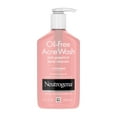 thumbnail image 2 of (2 pack) Neutrogena Oil-Free Pink Grapefruit Acne Face Wash, Salicylic Acid Facial Cleanser, 9.1 fl oz, 2 of 19