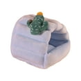 thumbnail image 1 of CSChome Hamster Nest Hamster Breathable Comfoartable Warm Small Sleeping House Guinea Pig Rabbit Ferret Hedgehog, 1 of 7