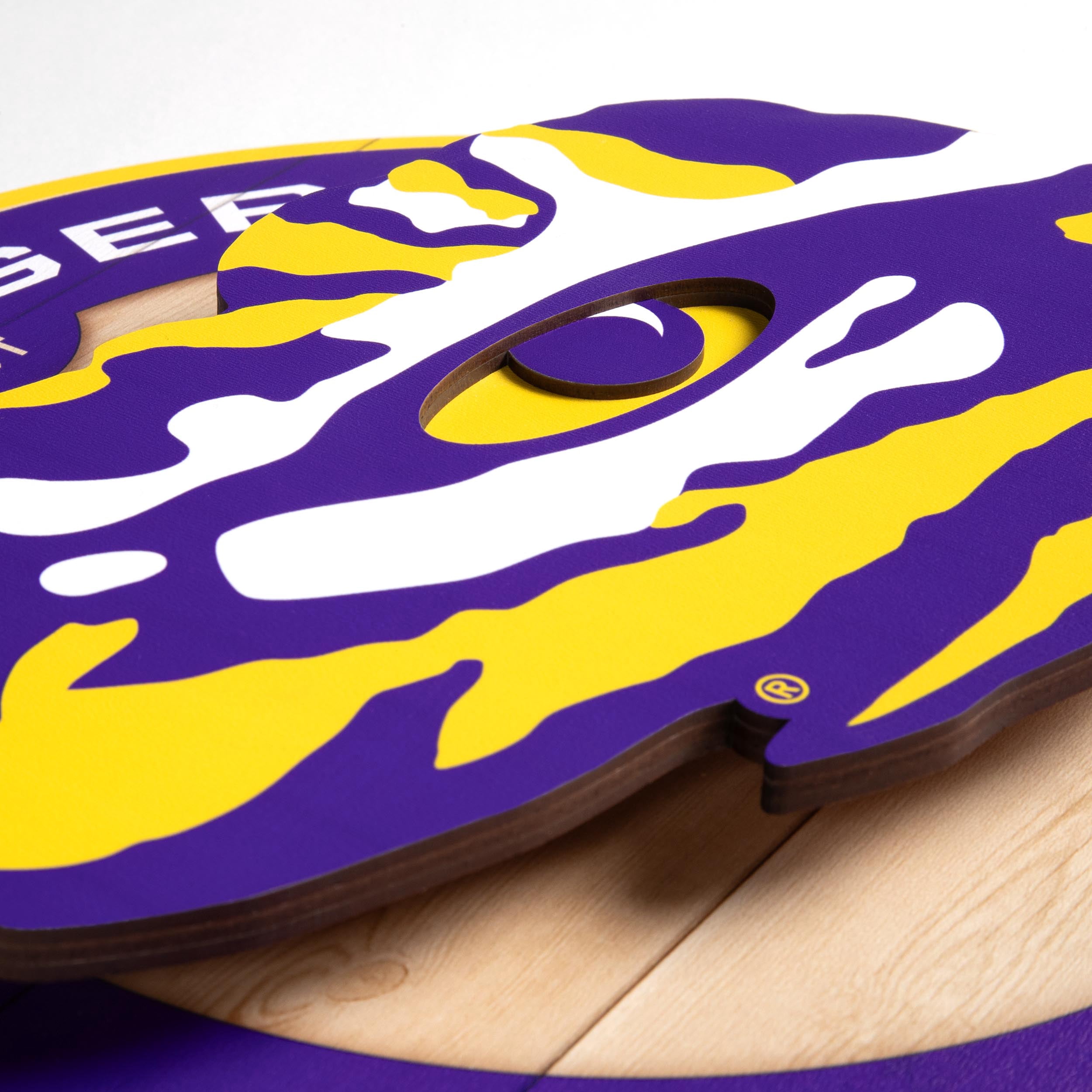 YouTheFan NCAA LSU Tigers 3DX Circle Wall Art