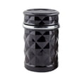 thumbnail image 2 of Clearance! Diamond Facets Exquisite Ashtray Car Ashtray Car Ashtray With LED Light Car Ashtray Solar Energy Black White Gift Deal of Day Deal ofthe Day #21, 2 of 7