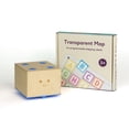 thumbnail image 4 of Primo Cubetto Coding Robot with Transparent Pocket Mat 6x6 Bundle Pack - STEM Programming Educational Screen Free Robot and Playmat Play Set, 4 of 8