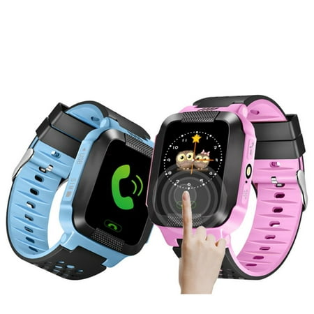 SUPERHOMUSE Children Smart Watch GPS Phone Positioning with Anti-Lost Call/Flashlight/Camera Multifunction Watch Gifts For Kids 2