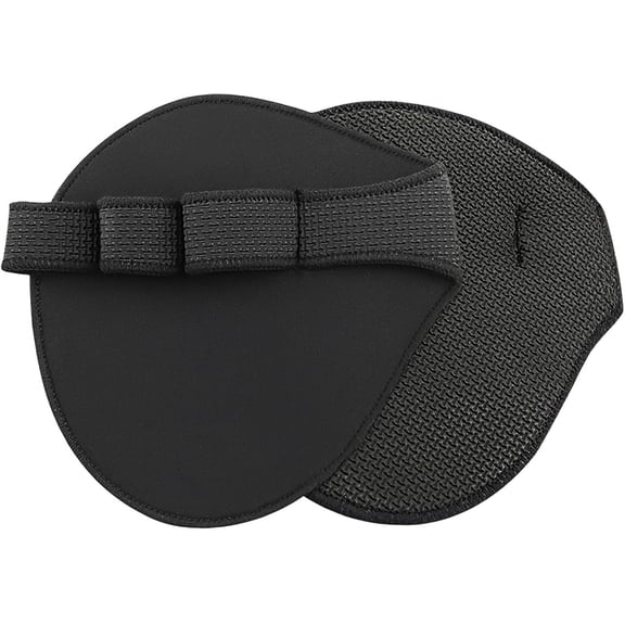 Centrics Neoprene Weight Lifting Grips – Hygienic Alternative to Gym Gloves, Lightweight Grip Pads for Barbell, Dumbbell, Pull-Ups, Powerlifting