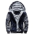 thumbnail image 3 of FAHUOMU Men's Pullover Winter Workout Fleece Hoodie Jackets Full Zip Wool Warm Thick Coats with Pockets 2024, 3 of 3