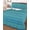 Teal, Turquoise, Aqua, Navy, variant on Quilts Queen Size Bedding Set, Teal Blue Striped Reversible Summer Quilt 3 Pieces, Thin Line Geometric Lightweight Bedspreads Coverlets with 2 Pillow Shams for All Seasons