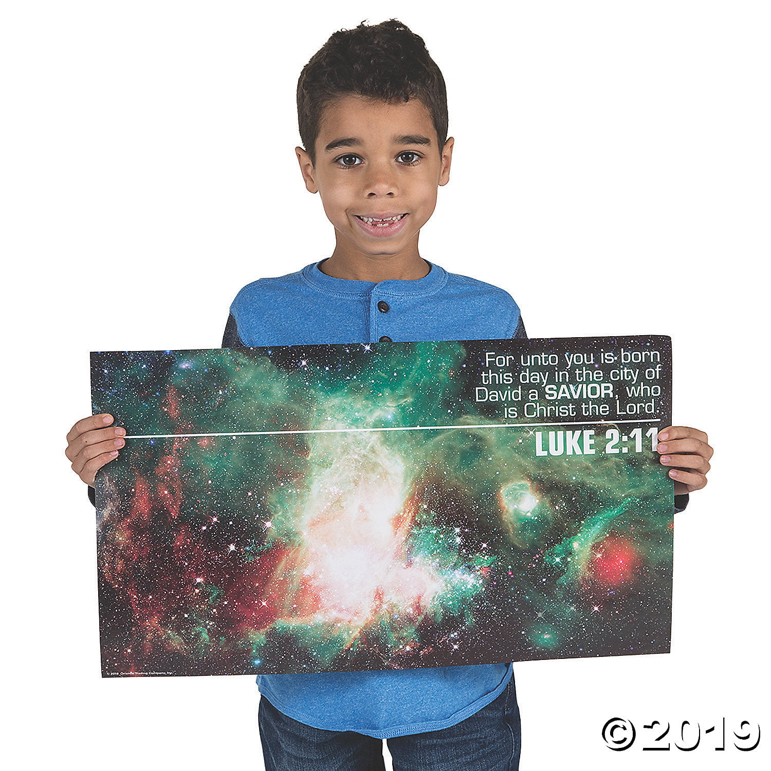 Educational 6 Pieces God'S Galaxy Vbs Poster Set 