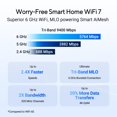 thumbnail image 2 of Router ASUS RT-BE90U WiFi 7 tribanda con 4 puertos 2.5G, 2 of 9