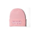thumbnail image 1 of City Caps New York Bonnet d'Hiver Rose Clair avec Revers, 1 of 2