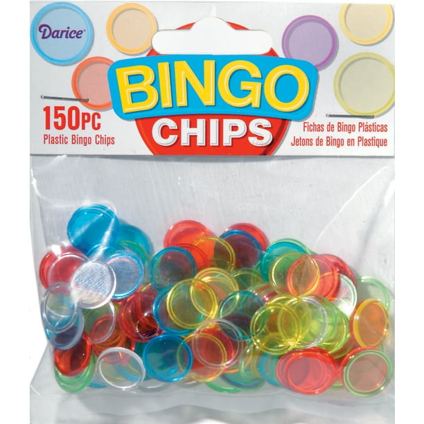 Puces de Bingo en Plastique 150/Pkg-
