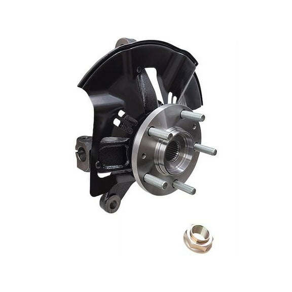 Front Right Steering Knuckle - Compatible with 2007 - 2015 Mazda CX-9 Sport Utility 4-Door 3.7L V6 Naturally Aspirated DOHC GAS 2008 2009 2010 2011 2012 2013 2014