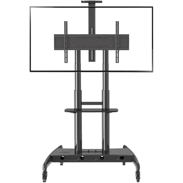 Soporte de Piso para Pantalla de 55"-90" North Bayou | Ruedas | Motorizado