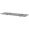 thumbnail image 1 of vidaXL Floating Shelves 2 pcs Glass 100x20 cm 8 mm, 1 of 4