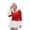 Costume131# Red, variant on oqasdz Christmas Dresses for Women Adult Christmas Outfit with Belt Elegant Dress for Holiday Celebrations and Festive Events