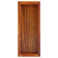 thumbnail image 1 of Plateau en bois Rectangle plateau à thé en bois assiette de Table de service collations plat de stockage des aliments pour la maison de l'hôtel(20 * 8cm), 1 of 10