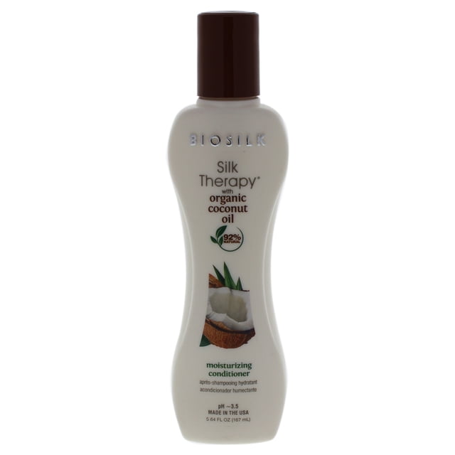 Acondicionador Biosilk Biosilk Silk Therapy with Coconut Oil Moisturizing Conditioner Acondicionador Unisex 5.64oz