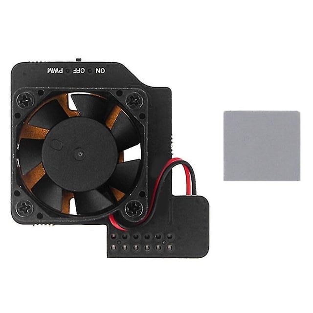 Argon Mini Fan For Raspberry Pi 4 Mini Pwn Speed Adjustable Cooling Fan With Pure Copper Metal Base Radiator For Rpi 4b/3b+3b