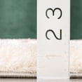 thumbnail image 7 of Well Woven Rami Blush & Gold Abstract Geometric 3D Textured Shag Area Rug 9x13 (9'3" x 12'6"), 7 of 7