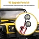 thumbnail image 5 of Luces LED Brillantes para Faros Delanteros para Coche RC Crawler 1/10 TRX4 TRX6 para Axial SCX10 90046 Redondo 2 LED Luz, 5 of 10
