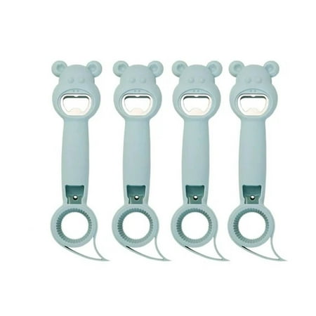 

GuaLeg Multi Use Bear Easy To Pull Can Beer Beverage Driver Anti Slip Labor Saving Can Opener
