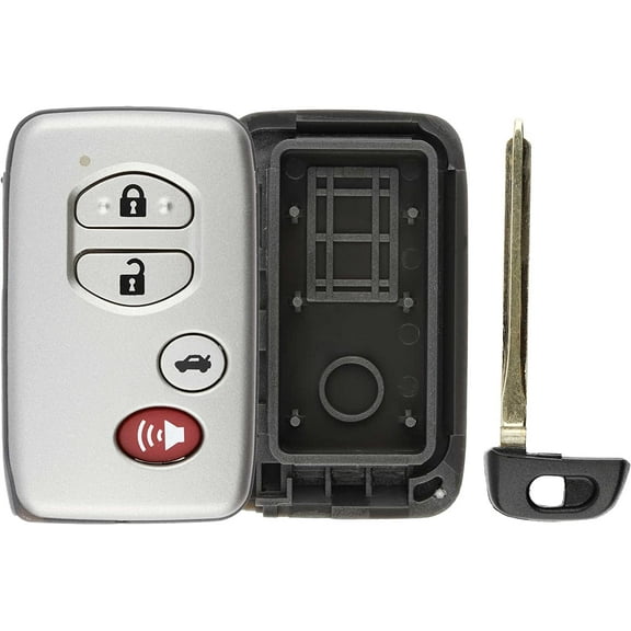 KeylessOption Just the Case Keyless Entry Remote Key Fob Shell for Toyota HYQ14AAB