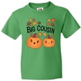 thumbnail image 3 of Inktastic Big Cousin Pumpkins with Fall Leaves Youth T-Shirt, 3 of 5