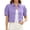 Purple, variant on Miaoju Women's Summer Short Sleeve Crop Denim Trucker Jacket Jean Coat Tops, White M
