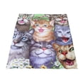 thumbnail image 3 of Pet Blanket, Super Soft Waterproof Pet Mat, Air Conditioning Blanket Cats For Dogs, 3 of 8