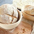 thumbnail image 4 of 1pc Natural Rattan Bread Storage Basket Dough Fermented Baskets Kitchen Pastry Tool, 4 of 5