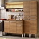thumbnail image 2 of Cocina Integral Completa 169cm Emilly Winter Madesa 08 - Marrón Madesa GREM169008, 2 of 9