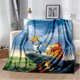 thumbnail image 3 of Manta ligera con estampado de El Rey León de Disney para sala de estar, dormitorio, habitación de los niños, manta cálida, regalo de Navidad, 3 of 5