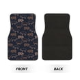 thumbnail image 2 of Honeii Pig Farm Print Car Foot Mat Four-Piece Set - Front & Rear Universal Car Floor Mats for SUVs, Trucks, Sedans, 2 of 7