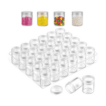 Diamond Painting Storage Organizer Box - 30-Compartment Transparent Case with Lids for Beads, Crafts & Jewelry DIY