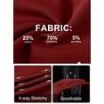 thumbnail image 5 of Kids Boys Sweatpants 3 Pack Workout Athletic Jogger Pants with Drawstring and Side Pockets Wine red Black Lightgrey 6-7Y, 5 of 8