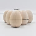 thumbnail image 4 of Viflosae Toys Stocking Stuffers for Kids Soft Edges for Safety Wooden Easter Eggs DIY Kit Unfinished Natural Wood Eggs For Painting Decorating And Holiday Crafts 1.81x1.38 Inch, 4 of 8